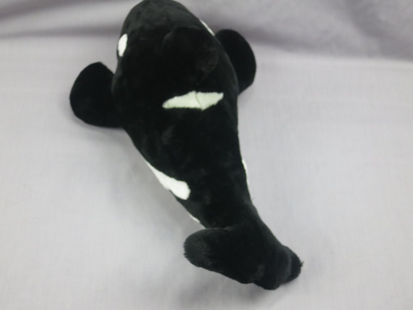 giant stuffed killer whale